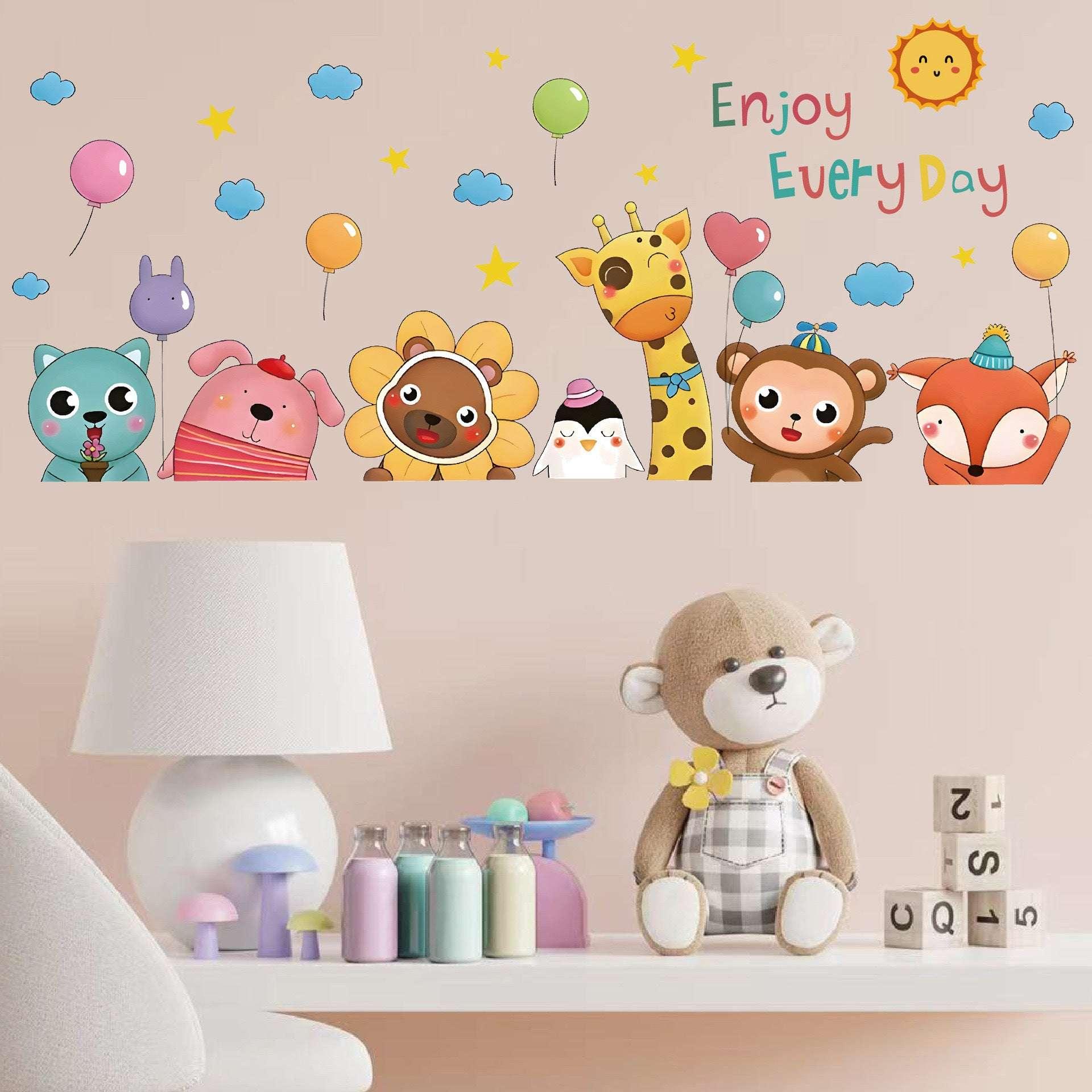 Room Decoration Painting Wall Sticker Self-adhesive Cartoon - Dreamy-Designs Store Online