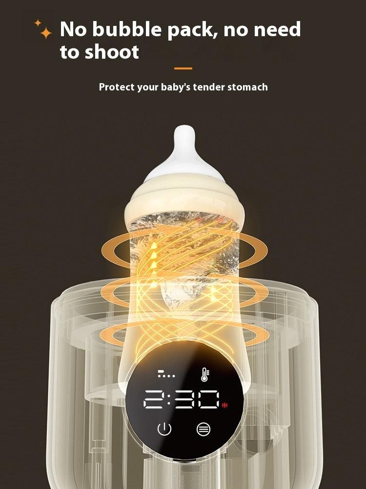 Electric Automatic Constant Temperature Milk Shaker (Rechargeable) - Perfect for Infants 0-2 Years Old / Touch Operation / PP Material / Light Tone Options - Dreamy-Designs Store Online